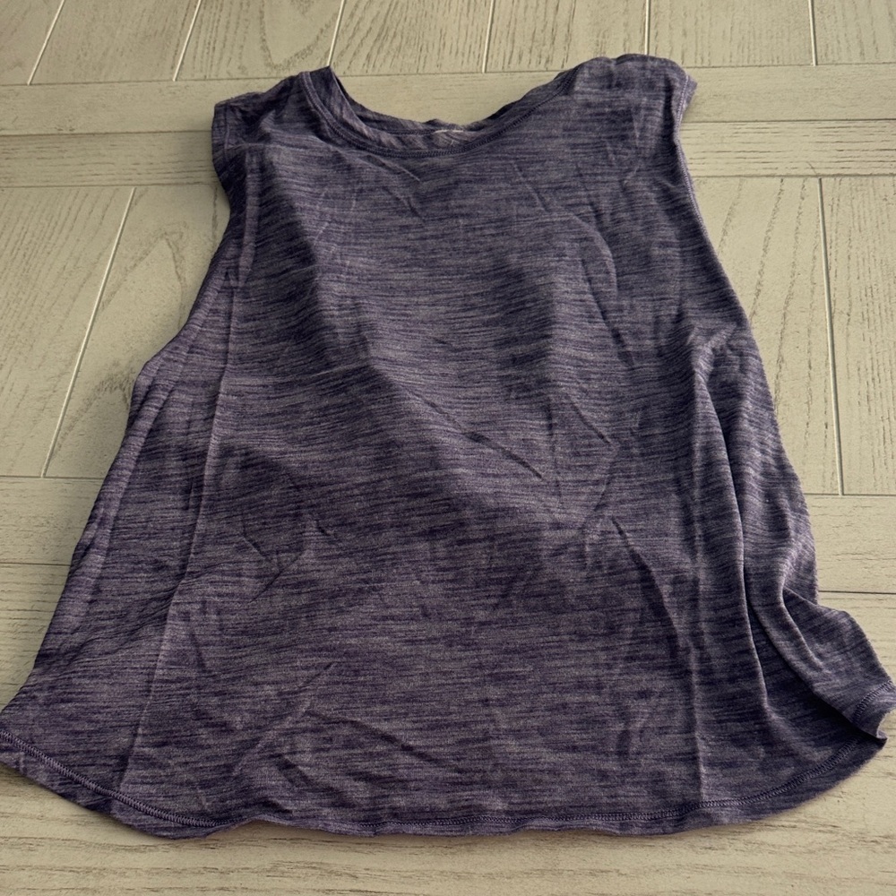 lululemon athletica Dark Purple Muscle Tee